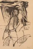 Karl Hofer, Woman, Lithograph