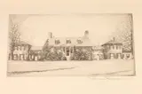 Don Swann, Untitled, COLONIAL AND HISTORIC HOMES OF MARYLAND: VOLUMES I AND II, the two volume set features 100 etchings pencil signed with descriptive text by Don Swann
