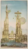 Charles S. Klabunde, Moon Basin Project, Color etching