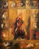 Ferdinando Ambrosino, Icona Dy, Oil on canvas