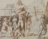 Joseph Sherly Sheppard, FIGURES STUDIES: TWO WORKS, each signed lower right