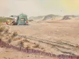 Joseph Sherly Sheppard, Camping on the Beach