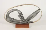 Manuel Carbonell, CREATION: TWO WORKS, first; signed and numbered "26", Pencil study for sculpture - Height: 18 in. x 32 1/2 in., second