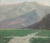 Vonnot Viollet, La Croisee des Chemine, Oil on canvas