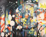 Jacques Lagrange, Chartres Dans Chartres, Oil on canvas