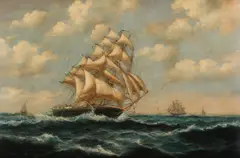 Robert Sanders, THE HIGH WIND, giclee on canvas, THE HIGH WIND, giclee on canvas