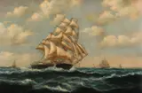 Robert Sanders, THE HIGH WIND, giclee on canvas, THE HIGH WIND, giclee on canvas
