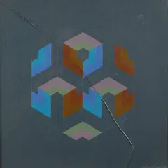 Allan Bridge, Color Blocks, Oil on paper