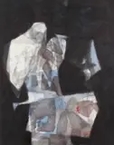 John Chapman Lewis, Frozen Image, Oil on canvas