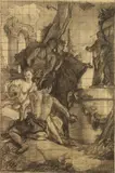 Figure Study by Allyn Cox, FIGURE STUDY, pencil, sold Feb 2015