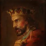 Peter Paul Duggan, Head of Macbeth, HEAD OF MACBETH, oil on board