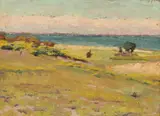 Walter A. Clark, PENNSYLVANIA LANDSCAPE, identified and titled on frame plaque, Oil on canvas