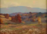Eliot Candee Clark, Mountain Landscape in Autumn