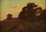 Eliot Candee Clark, Trees at Sunset