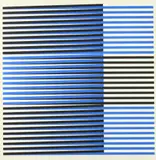 Untitled by Carlos Cruz-Diez, Color silkscreen, sold Feb 2015