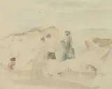 Jules Pascin, Figure Study
