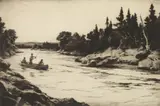 Ogden Pleissner, Salmon Pool