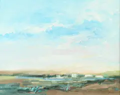 Robert V. Vick, Near Smithfield, Acrylic on canvas