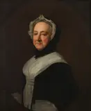 Allan Ramsay, Portrait of Mrs, Ramsay pinxt." Oil on canvas