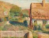 Harry Lachman, Le Toit-De Chaume, Oil on canvas