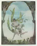 Charles S. Klabunde, The Fall of Man, Color etching