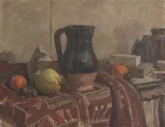 Percy Horton, Untitled, oil on board 37 x 45cm