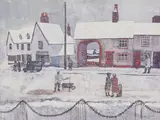 Edward Bawden, Untitled, watercolour and gouache 43.5 x 56cm Exhibited: 'Edward Bawden'