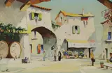 Cecil Rochfort D'Oyly-John, Untitled, oil on canvas 46 x 66cm Provenance: The Estate of Mrs Althea Lloyd.