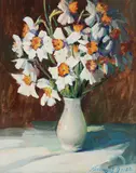 Oleg Stanichnov, Untitled, oil on canvas 50.5 x 40cm