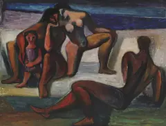 Antonin Karel Bartl, Untitled, oil on canvas 97 x 119cm