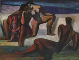 Antonin Karel Bartl, Untitled, oil on canvas 97 x 119cm