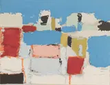 Nicolas de Staël, Untitled, and numbered '177/200' in pencil l.l. image 36 x 46cm Provenance: With Redfern Gallery