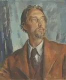 Neville Lewis, Untitled, oil on canvas 61 x 51cm Provenance: The Estate of Jasper Gibbons Grinling