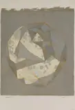 Lynn Chadwick, Untitled, Lynn Chadwick RA (1914-2003) 'Moon in Alabama' lithograph in colours