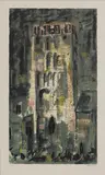 John Piper, Untitled, John Piper CH (1903-1992) 'South Lopham' (Levinson 264) screenprint in colours