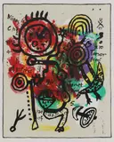 Alan Davie, Untitled, Alan Davie RA (1920-2014) 'Tresor Foné (Variation IX)' screenprint in colours