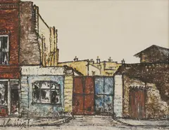 Noel Gibson, Untitled, oil on board 76.5 x 96cm