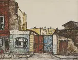 Noel Gibson, Untitled, oil on board 76.5 x 96cm
