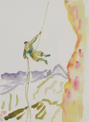 Billy Childish, Untitled, watercolour 35 x 24.5cm