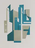 Paul Catherall, Untitled, Paul Catherall (b.1967) 'Goldfinger III' lithograph in colours