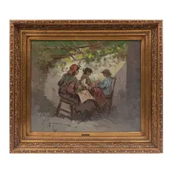 Antonio Pecoraro, Untitled, Óleo sobre tela