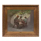 Antonio Pecoraro, Untitled, Óleo sobre tela