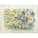 Fernando Leal Audirac, Untitled, 1990, Pastel, gouache y tinta sobre papel