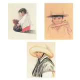 Gayle Walker, Niño, Niña y Chamula, Litografías 237/300