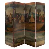 Rodolfo Quiroz, México, siglo XX, Técnica mixta sobre tambor de madera