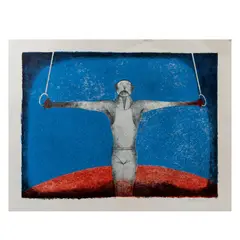 Cruz de hierro, El Gimnasta by Rufino Tamayo, 1988, Litografía 249 / 300, offered Jul 2021