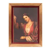 M. Ramos, Retrato, Óleo sobre tela