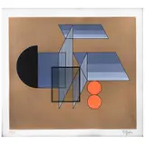 Sin título, de la carpeta Diferencia y Continuidad by Manuel Felguérez, Serigrafía P / T, offered Jun 2021