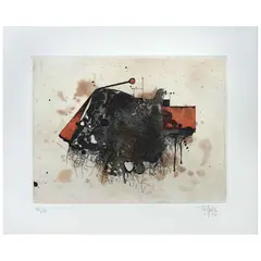 Untitled by Manuel Felguérez, Grabado a la punta seca y aguatinta 48 / 70, offered Jun 2021