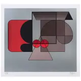 Sín título, de la carpeta Diferencia y Continuidad by Manuel Felguérez, Serigrafía P / T, offered Jun 2021